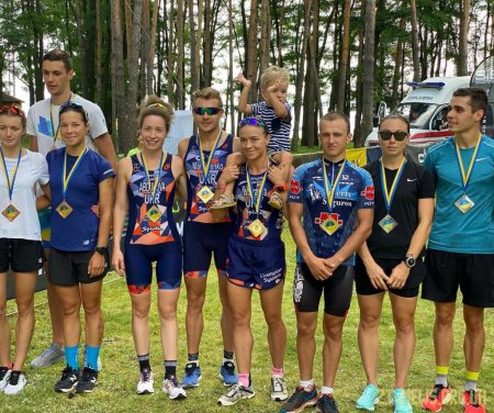Житомиряни здобули перемогу на чемпіонаті України з триатлону в змішаних естафетах