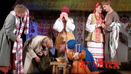 У Житомирі рівненські актори зіграли музичну комедію "Сватання на Гончарівці"