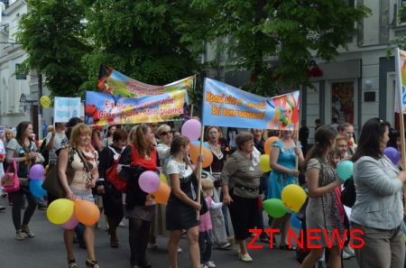 Вчора у Житомирі відбулося загальноміське свято «Щаслива родина»