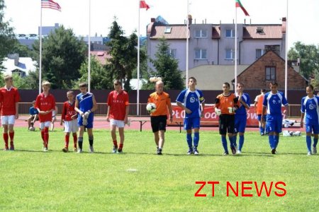 Футбольна команда дитячо-юнацької спортивної школи «Полісся» відвідала Плоцьк