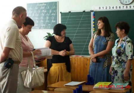 У рамках Всеукраїнської акції «Нові стандарти – нова школа» 7 серпня Житомир відвідала делегація з м. Вінниці