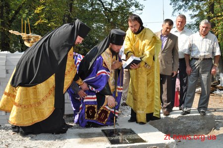 У Житомирі поблизу обласної міліції постане храм Божий
