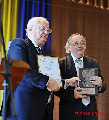 У Житомирі привітали першого лауреата премії Валерія Шевчука
