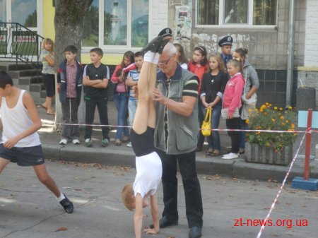 7 вересня в Житомирі провели відкритий Олімпійський урок