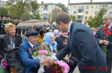 21 вересня в Житомирі відбулися урочистості з нагоди Дня партизанської слави