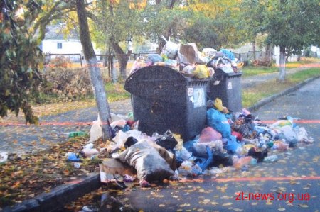 Володимир Дебой помітив, що сміття в місті не прибирається своєчасно?