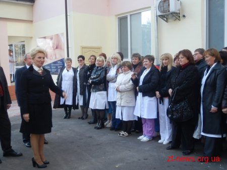 Раїса Богатирьова у Житомирі: розповіла про реформування медицини, відвідала перинатальний центр, виступила на V з'їзді спеціалістів з соціальної медицини