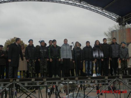 У Житомирі урочисто відкрили міський етап військово-патріотичної спортивної гри "Зірниця"