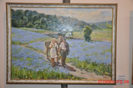 У Житомирі відкрилася художня виставка, приурочена до 80-річчя з Дня народження Віктора Шкуринського