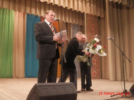 Народний артист і Почесний громадянин Житомира І.М. Сльота відзначає ювілей