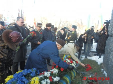 У Житомирі відбулось покладання квітів з нагоди 69-ї річниці визволення Житомира