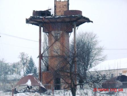 В Олевську на місці водонапірної башти з'являться торгові ряди