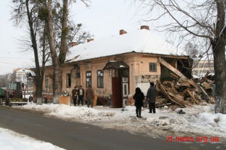 В Житомирі почали зносити будинок, який називають колишнім будинком поміщиці Коляновской