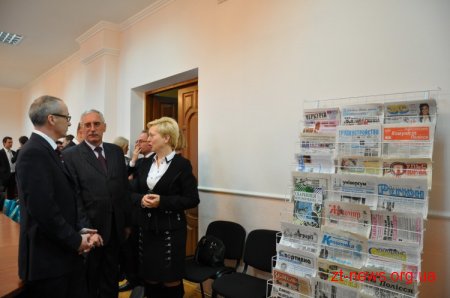 У Житомирі відбулася зустріч з Повноважним Послом Швейцарської Конфедерації в Україні
