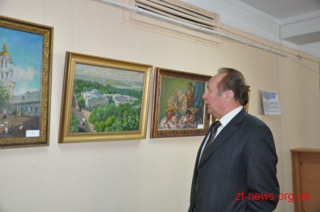 У Житомирі відкрили виставку картин Анатолія Демченка
