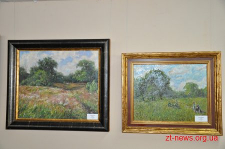 У Житомирі відкрили виставку картин Анатолія Демченка