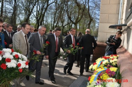 У Житомирі вшанували пам’ять ліквідаторів Чорнобильської аварії