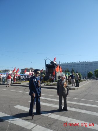 У Житомирі розпочали святкувати День Перемоги