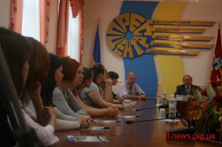 Йосип Запаловський ознайомив студентів із роботою органів місцевого самоврядування області
