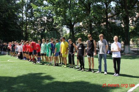 У Житомирі розпочався чемпіонат міста з міні - футболу