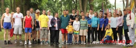 День молоді у Житомирі розпочався з легкоатлетичного кросу