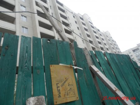 18 липня відновилися роботи на будмайданчику багатоповерхового будинку по вул.Щорса, 155