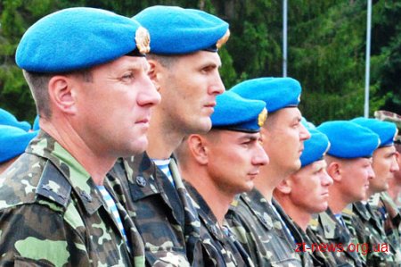 2 серпня у Житомирі відзначатимуть річницю створення високомобільних десантних військ