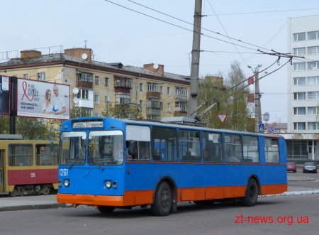 Житомирське ТТУ обіцяє до кінця року відновити ще 2 тролейбуси