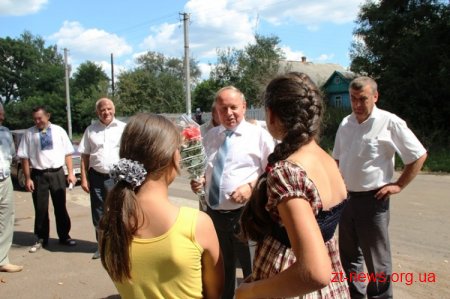 У рамках Єдиного дня депутата голова обласної ради Йосип Запаловський побував у територіальних громадах Червоноармійського  району