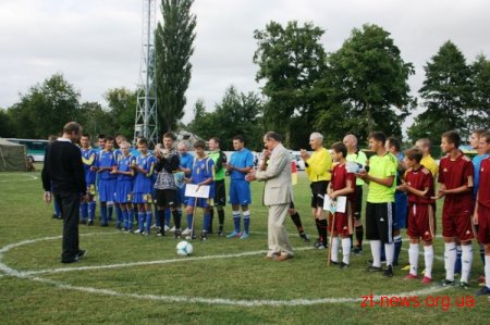 У Малині реконструювали спортивний стадіон та визначили переможців дитячого футбольного турніру на кубок УМВС України в Житомирській області