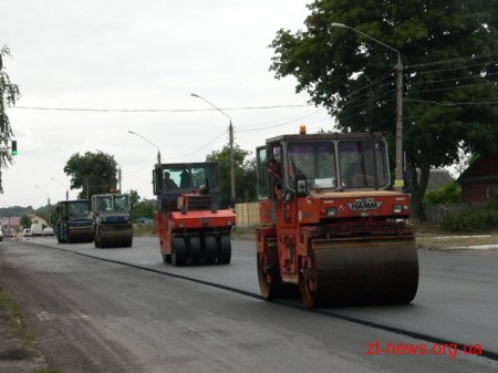 Дорожники розпочали ремонт Чуднівської траси