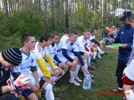 6 вересня відбулись матчі 16 туру РОС-чемпіонату Житомирського району з футболу 2013 року у Вищій лізі