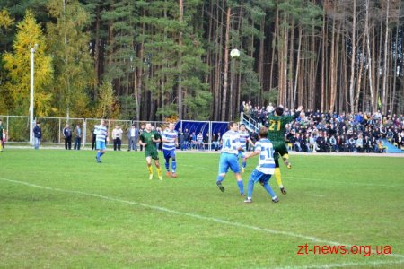 13 жовтня на стадіоні с. Глибочиця відбувся «золотий» матч РОС-чемпіонату Житомирського району з футболу 2013 року