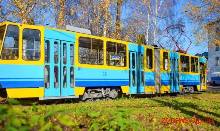 Житомирське ТТУ зібрало перший трамвай із металобрухту