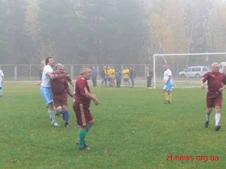 У Глибочиці відбувся перший турнір ветеранів футболу