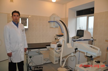 Вперше у Житомирському державному медичному закладі встановлений апарат для подрібнення камінців у нирках