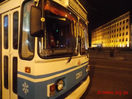 У Житомирі з`явився перший тролейбус з GPS, який 2 дні буде возити пасажирів безкоштовно