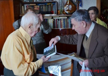 Ветеран, один з визволителів Житомира Іван Якимчук, відзначив своє 104-річчя
