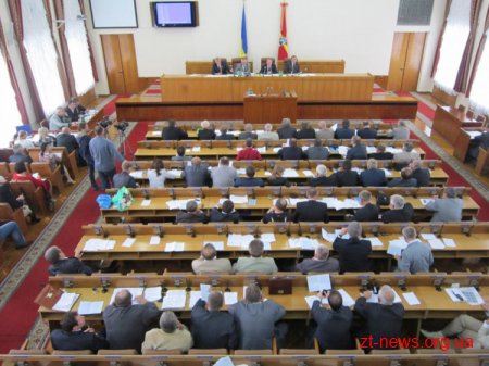 Сесію Житомирської обласної ради відмінили за 3 години до її початку