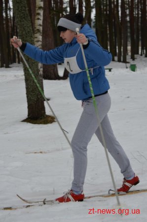 У Житомирському гідропарку відбувся Чемпіонаті м. Житомира з лижних гонок
