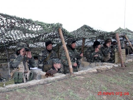 Навчання з бойовою стрільбою провели на одному зі східних полігонів України