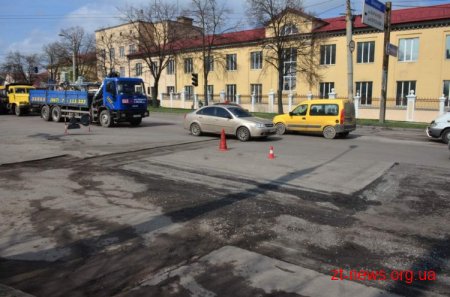 У Житомирі проводять ремонт доріг