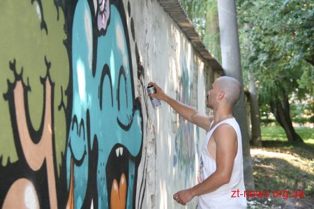 У Новограді-Волинському відбувся І арт-графіті фестиваль «Розмалюймо Україну»