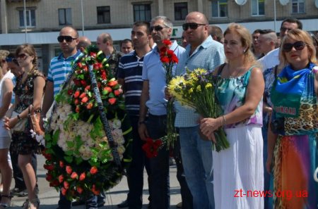 У День ВДВ у Житомирі вшанували пам'ять загиблих