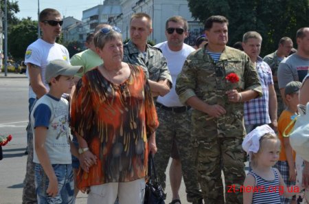 У День ВДВ у Житомирі вшанували пам'ять загиблих