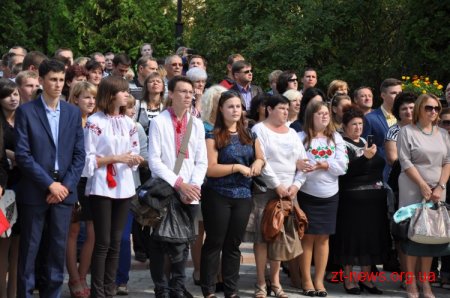 Житомирський технологічний університет поповнився 695 студентами-першокурсниками