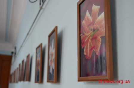 У приміщенні Житомирської міської ради відбулося відкриття фотовиставки квітів