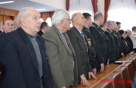В Житомирі пройшов V обласний розширений Пленум організації ветеранів України