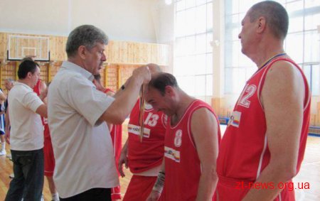 У Житомирі пройшов міський турнір з баскетболу серед ветеранів
