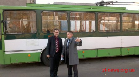 Житомир отримав 4 чеські тролейбуси марки Skoda